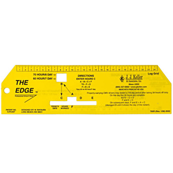 "The Edge" Professional Driver's Ruler