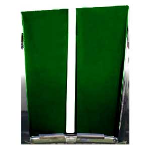Kenworth Center Hood Trim W900L SS Flat Windshield