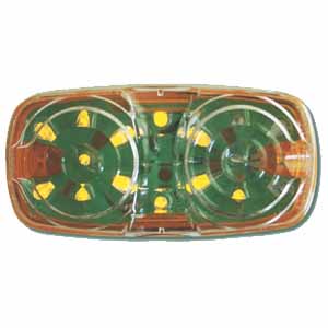 4" 16 LED Tiger Eye Marker Light