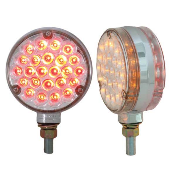 4" Pearl Round Double Face LED Light