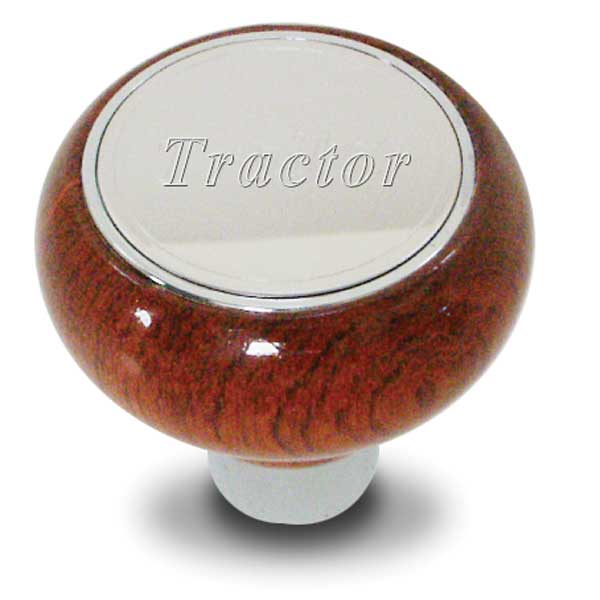 Rosewood Tractor/Trailer Air Brake Knobs