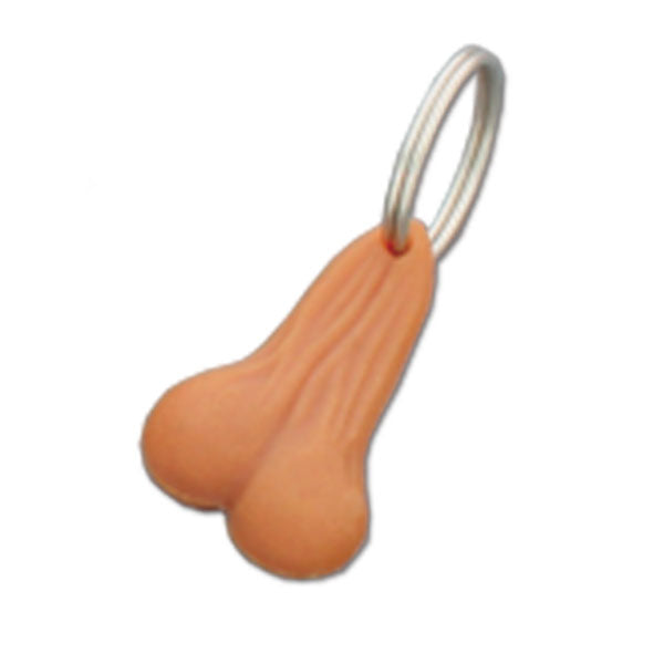Big Ballz Key Chain Tan