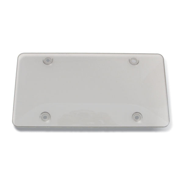 Clear Plastic Bubble License Plate Protector