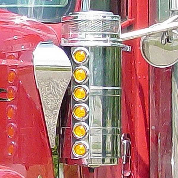 INTL 9900ix 13" Donaldson Front AC LED Light Bars