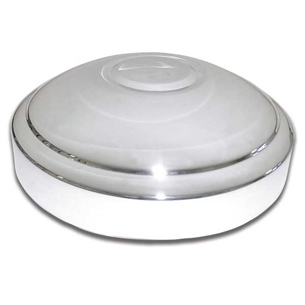 Chrome Classic Rear Hubcap 8"ID x 2-3/4"H