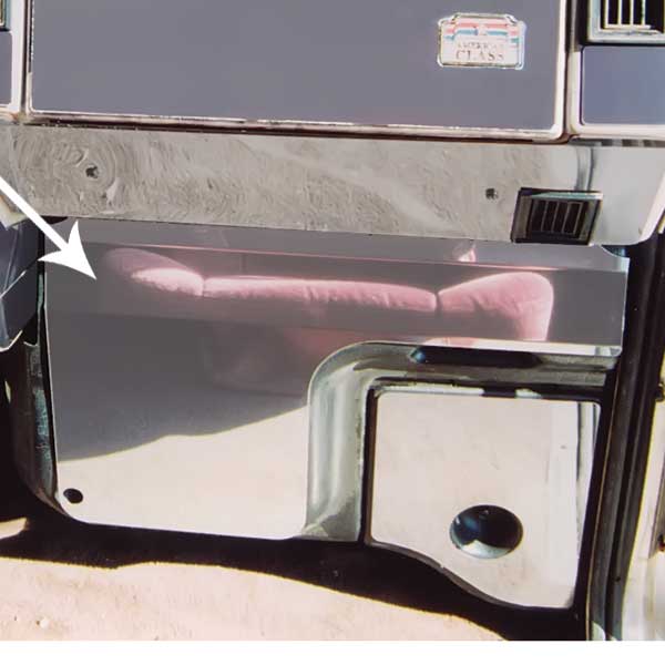 Peterbilt Lower Heater Panel