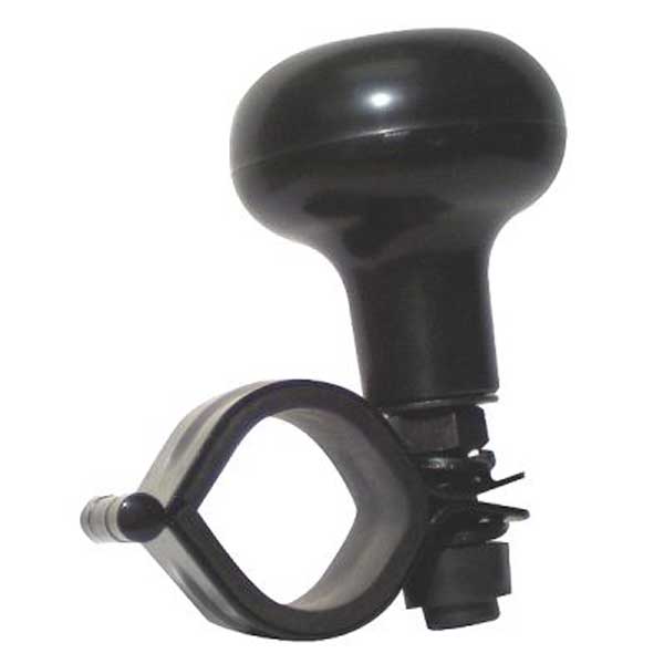 Black Heavy Duty Plastic Steering Wheel Spinner
