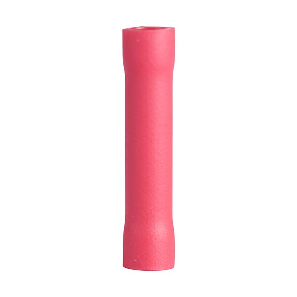 Red PVC Butt Splices for 22-18 Gauge Wire 22PK