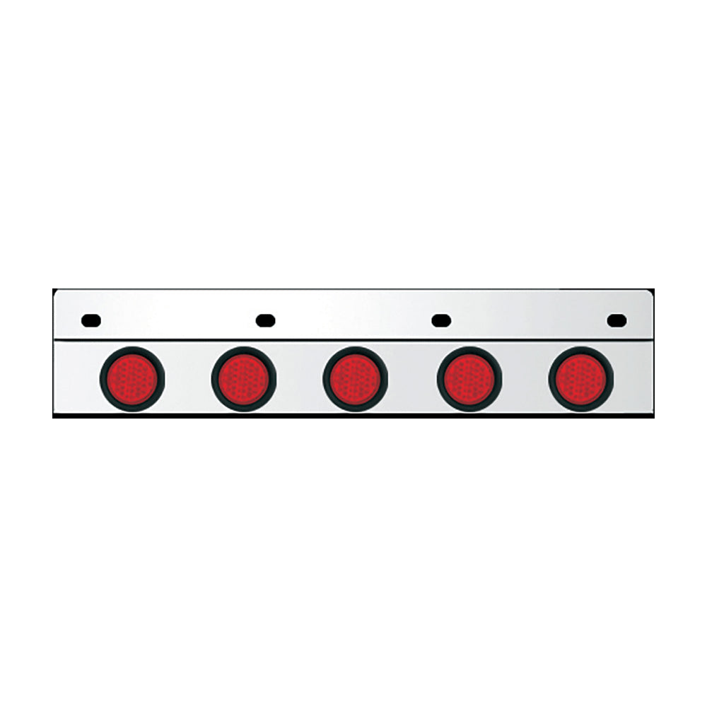 Mud Flap Light Box With 2" Round Lights - PR