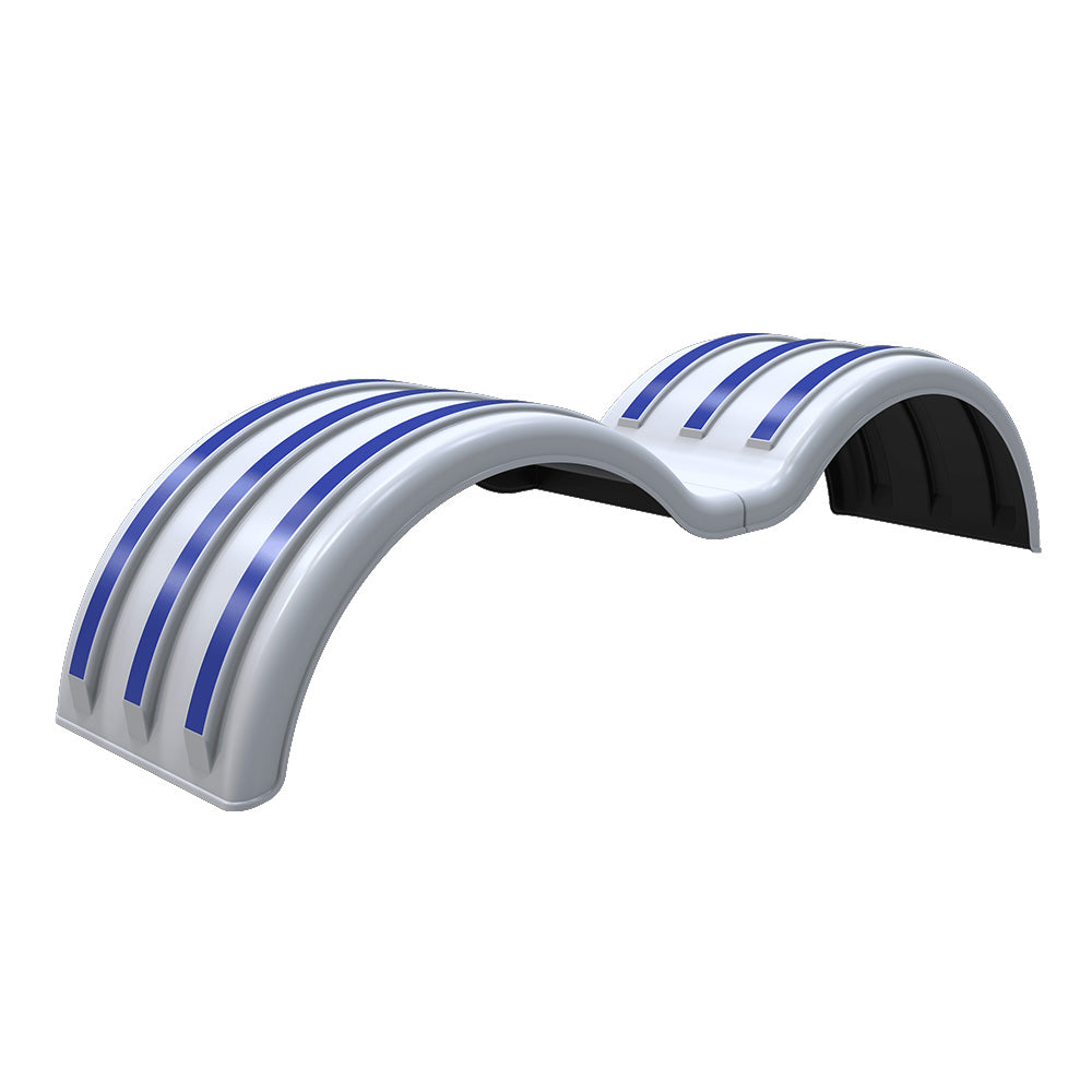 102" Paintable Poly Double Deuce MIN1352 Full Tandem Fender with 51" Spread