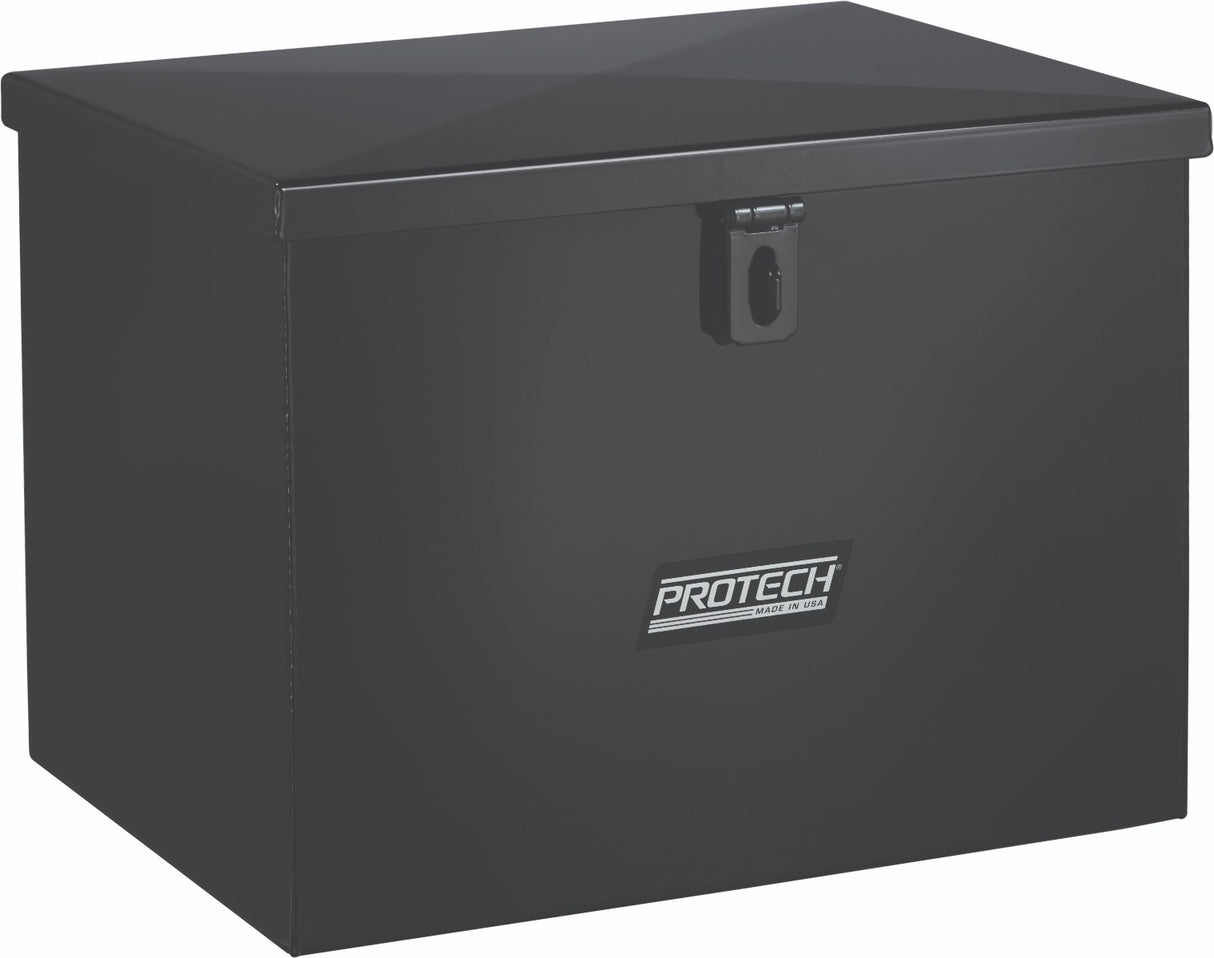 24"L x 18"H x 18"D Steel Box with Hasp Lock