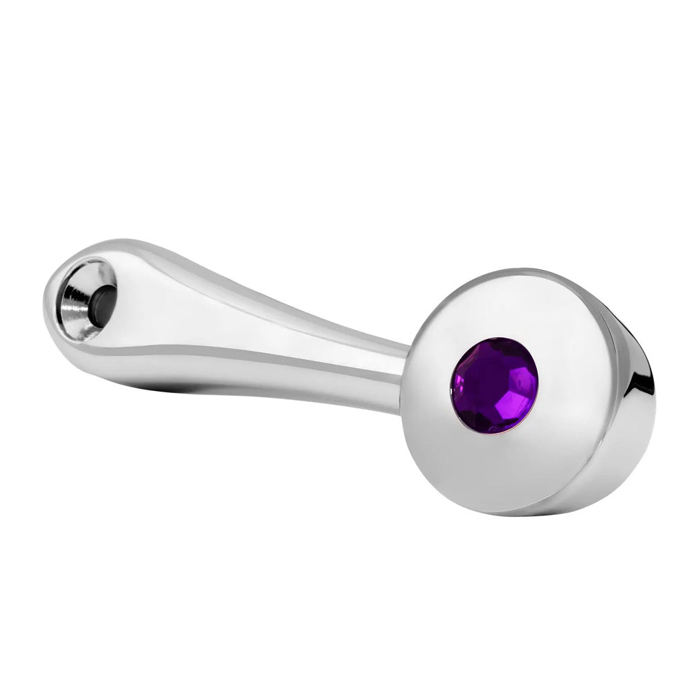 Spin Slot Adapter Chrome Jeweled Window Crank