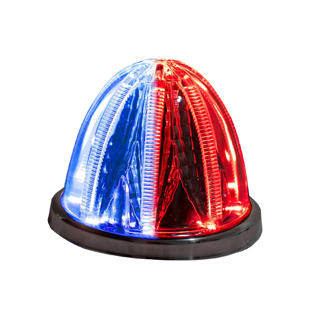 Stellar Dual Color LED Watermelon Light with Clear Lens