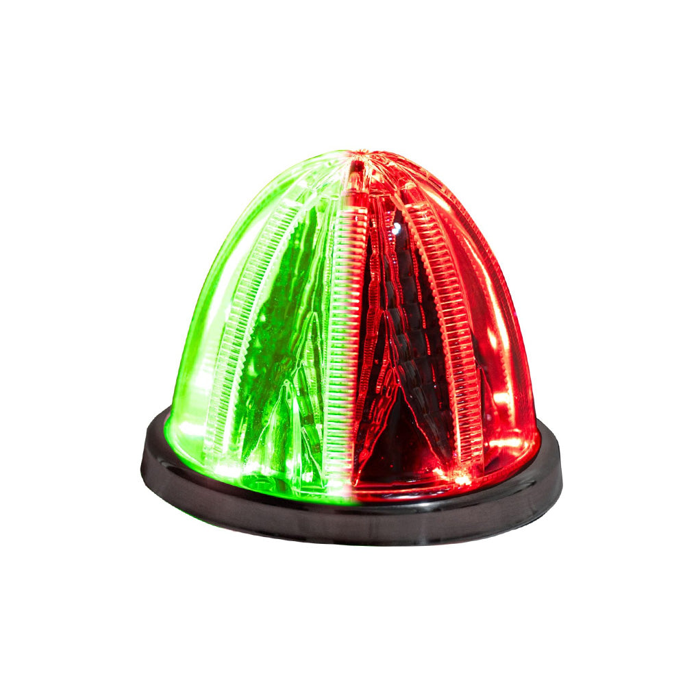Stellar Dual Color LED Watermelon Light with Clear Lens
