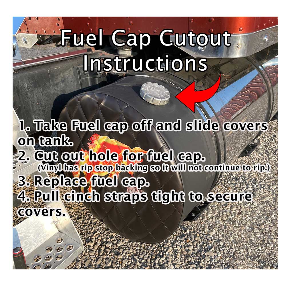 Quilted Fuel Tank Covers