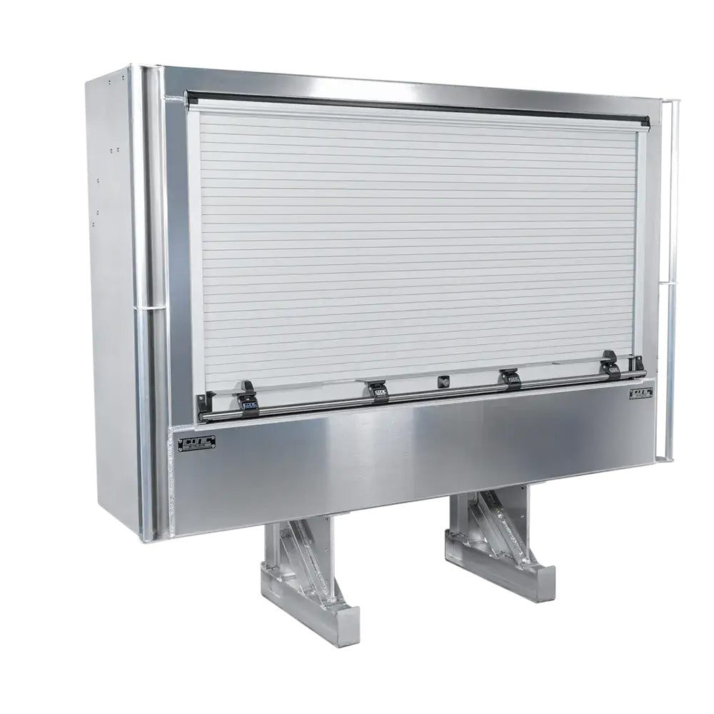 78" x 68" x 16" Cab Rack with Roll Up Door