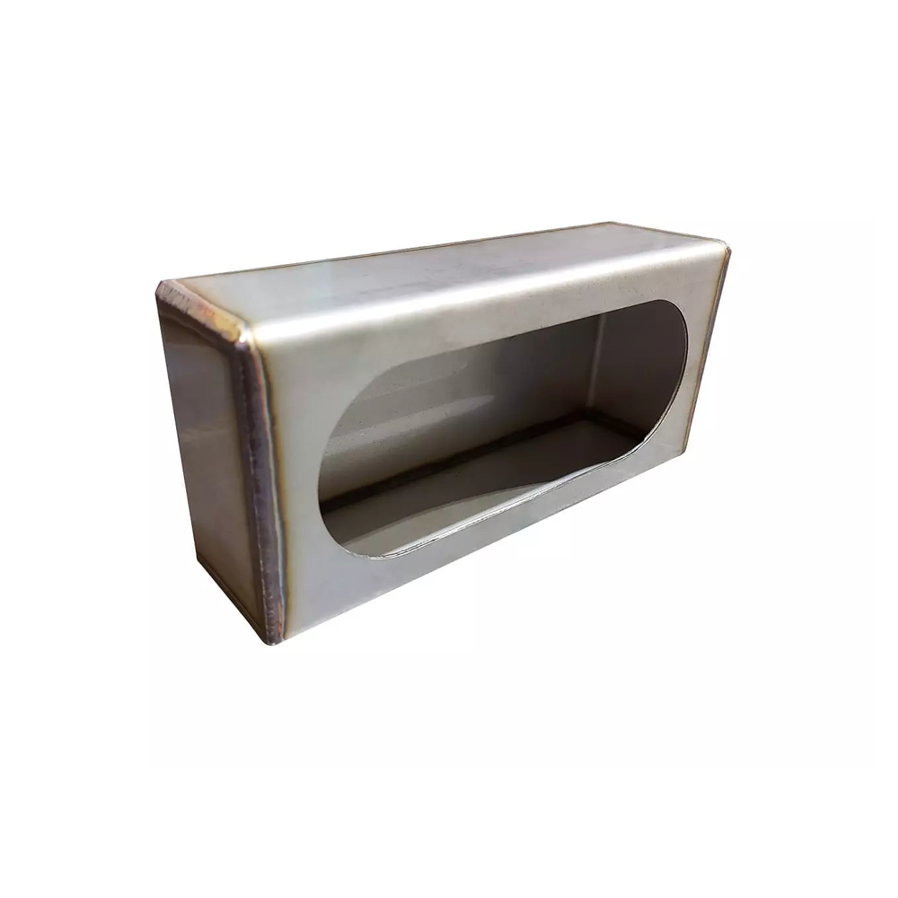 Stainless Steel Single Oval Light Bracket
