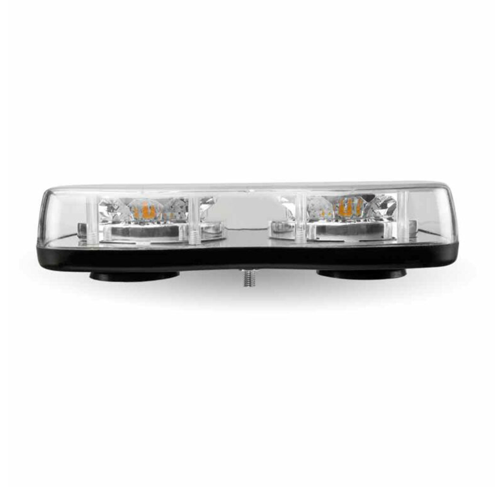 11" Amber Clear LED Warning Light Bar with Controller