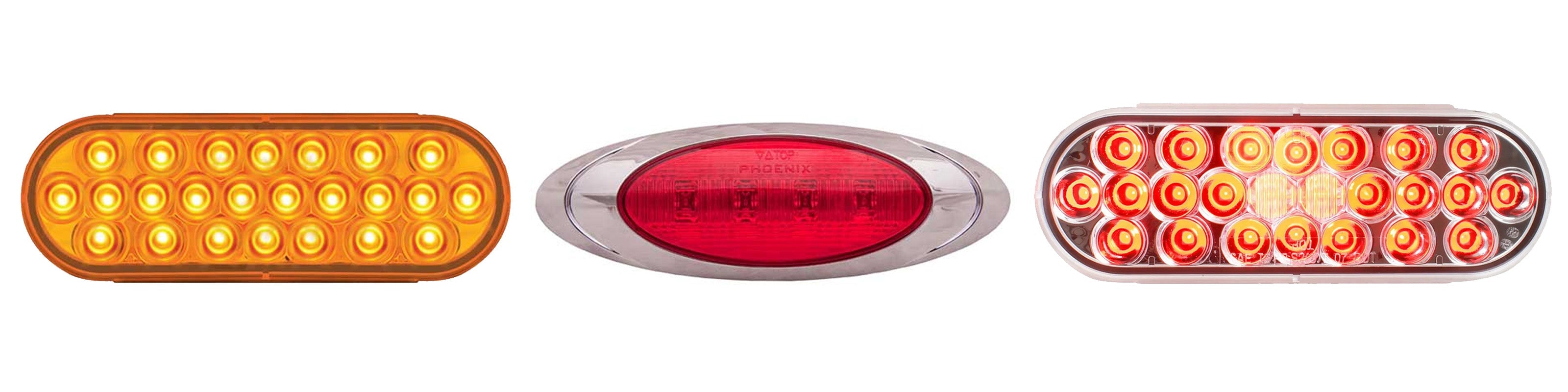 Semi Truck Oval LED & Marker Lights | Iowa 80