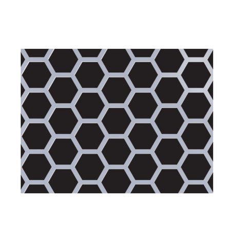 Peterbilt 386 stainless 5/8" HoneyComb punched design grill for semi trucks