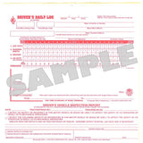 2-in-1 Driver's Daily Log Book Carbon Copy