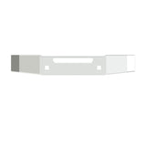 Kenworth T440 15" Set Back Gullwing Chrome Bumper with Tow and Vent cutout