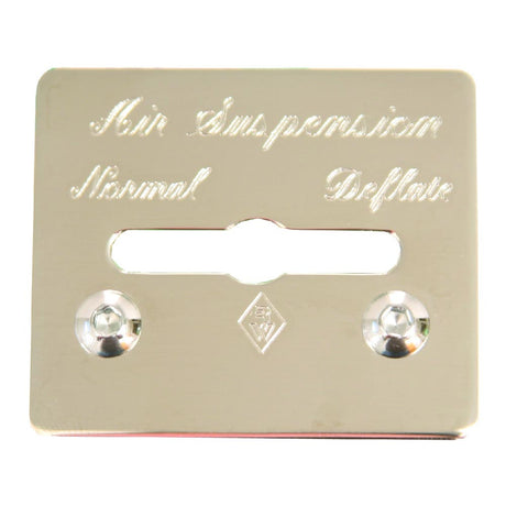 Peterbilt 359 air suspension dash plate for semi trucks