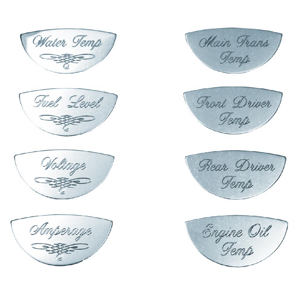 Master Pack B Gauge Label Emblems