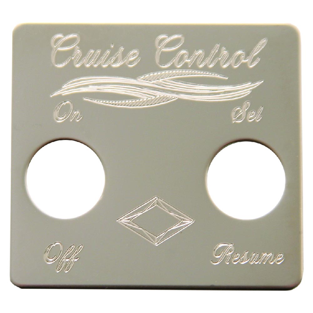 Peterbilt Dual Switch Cruise Control Plate