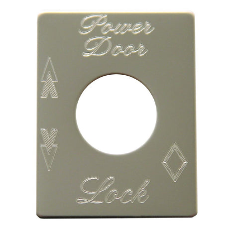 Peterbilt door lock plate for semi trucks