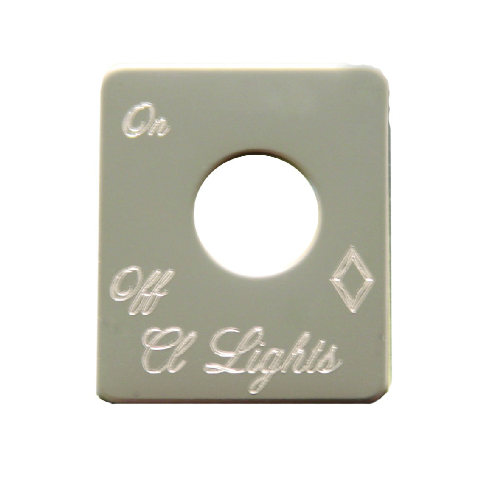 Peterbilt 359, 379 Toggle Switch Plates