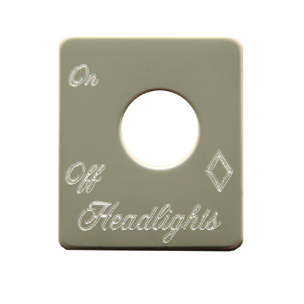 Peterbilt 359, 379 Toggle Switch Plates