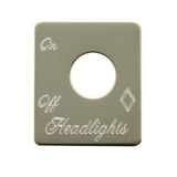 Peterbilt 359, 379 Toggle Switch Plates