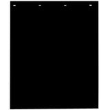 24"W x 24"L Black Poly Mud Flap (EA)