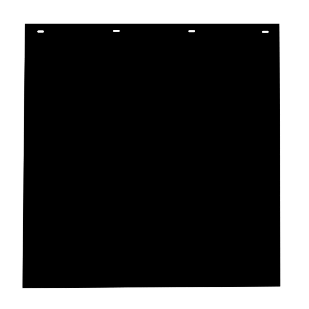 24"W x 24"L Black Poly Mud Flap (EA)