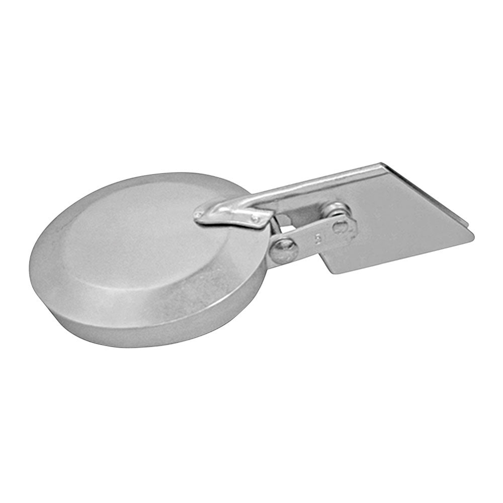 5" Chrome Rain Cap for Straight Top Stack