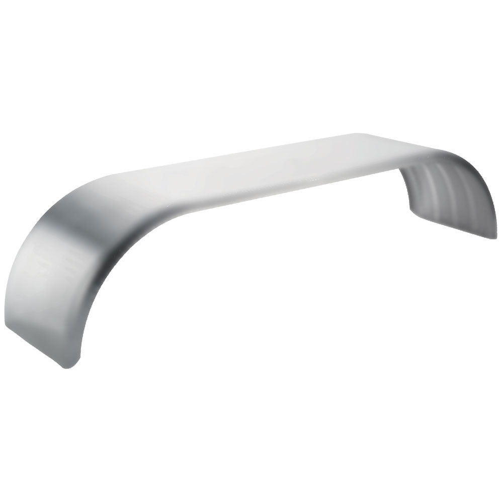 105" Smooth Aluminum Full Tandem Double Radius Fender