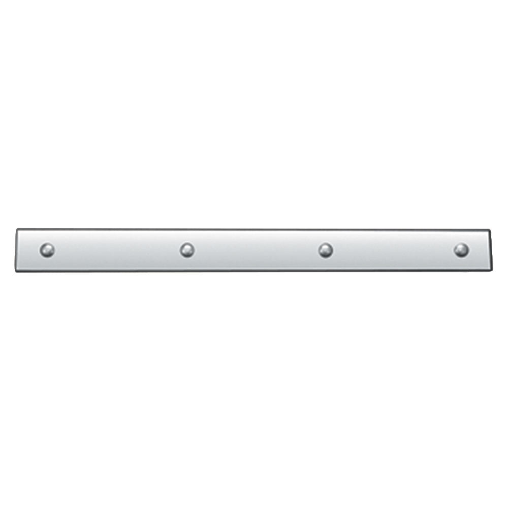 Stainless Steel 24" Top Mud Flap Accents (PR)