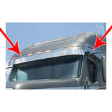 Above Door Trims for FL Century, Columbia w/ Rear Exhaust Stacks - 8 Piece Kit