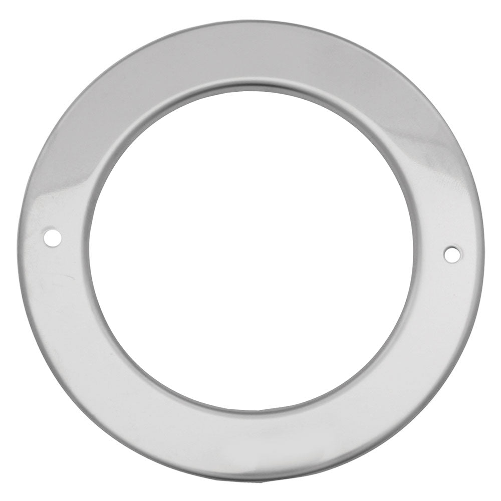2-1/2" Stainless Steel Light Bezel without Visor