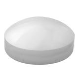 Stainless Rear Hubcap 8.5"D Axle, 5/8" Studs