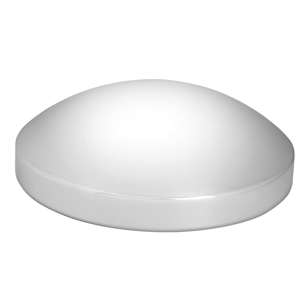 Stainless Rear Hubcap 8.5" Axle, 3/4" Studs