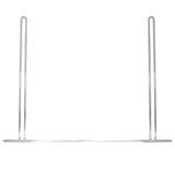 24" x 17.5" Chrome Anti-Sail Mud Flap Holder (EA)