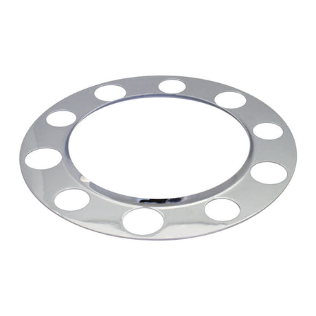 Chrome beauty ring for unimount 8 lug wheel