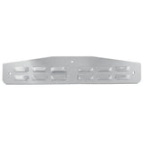 SS Louvered Mud Flap Weight w/Back 5" x 24" (EA)