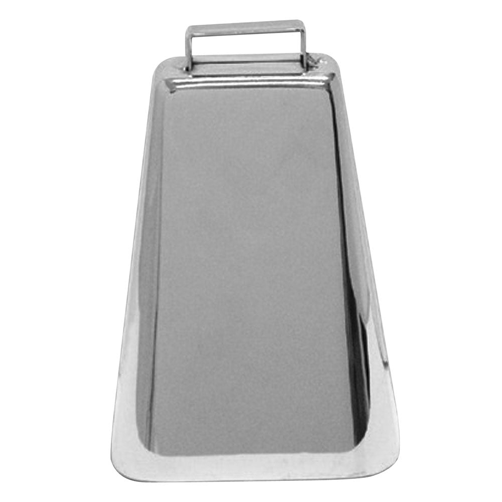 6 3/4" Medium Chrome Cow Bell