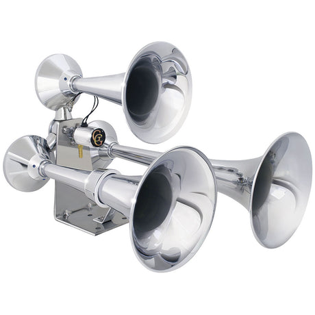 Chrome train horn