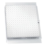 24"L x 22"H x 8"D Aluminum In-Frame Tool Box
