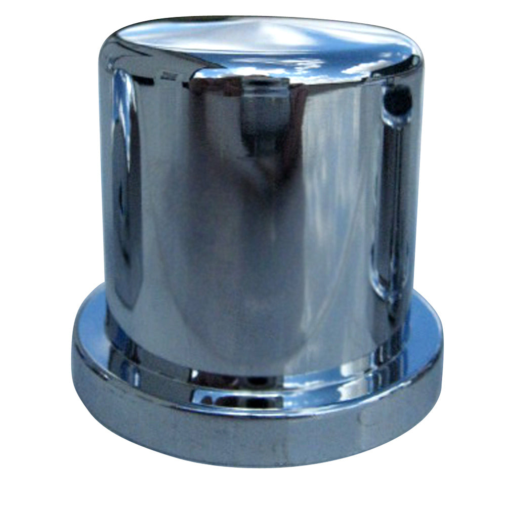 33mm or 1-1/4" Chrome Plastic Top Hat Nut Cover