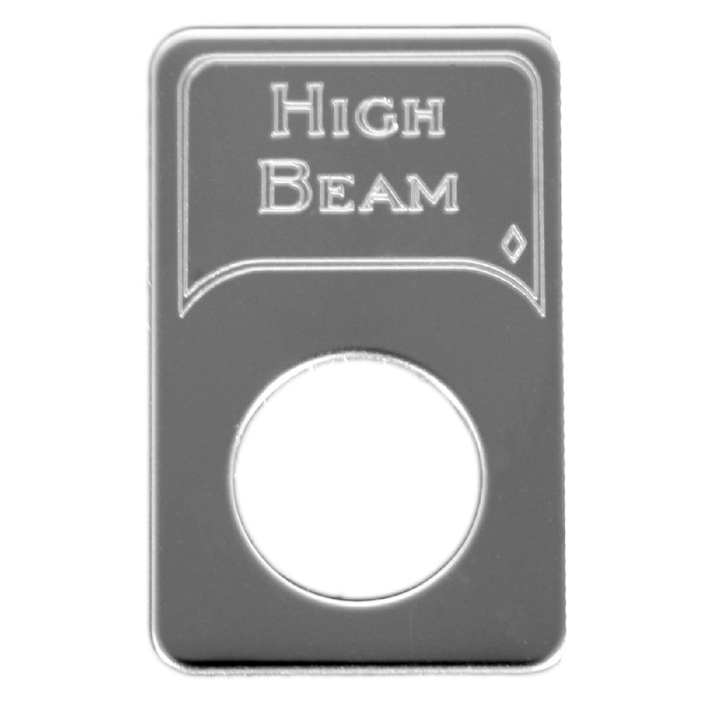 Kenworth High Beam Switch Plate